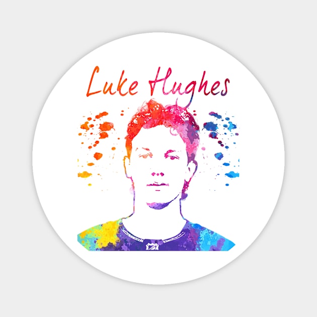 Luke Hughes Magnet by Moreno Art